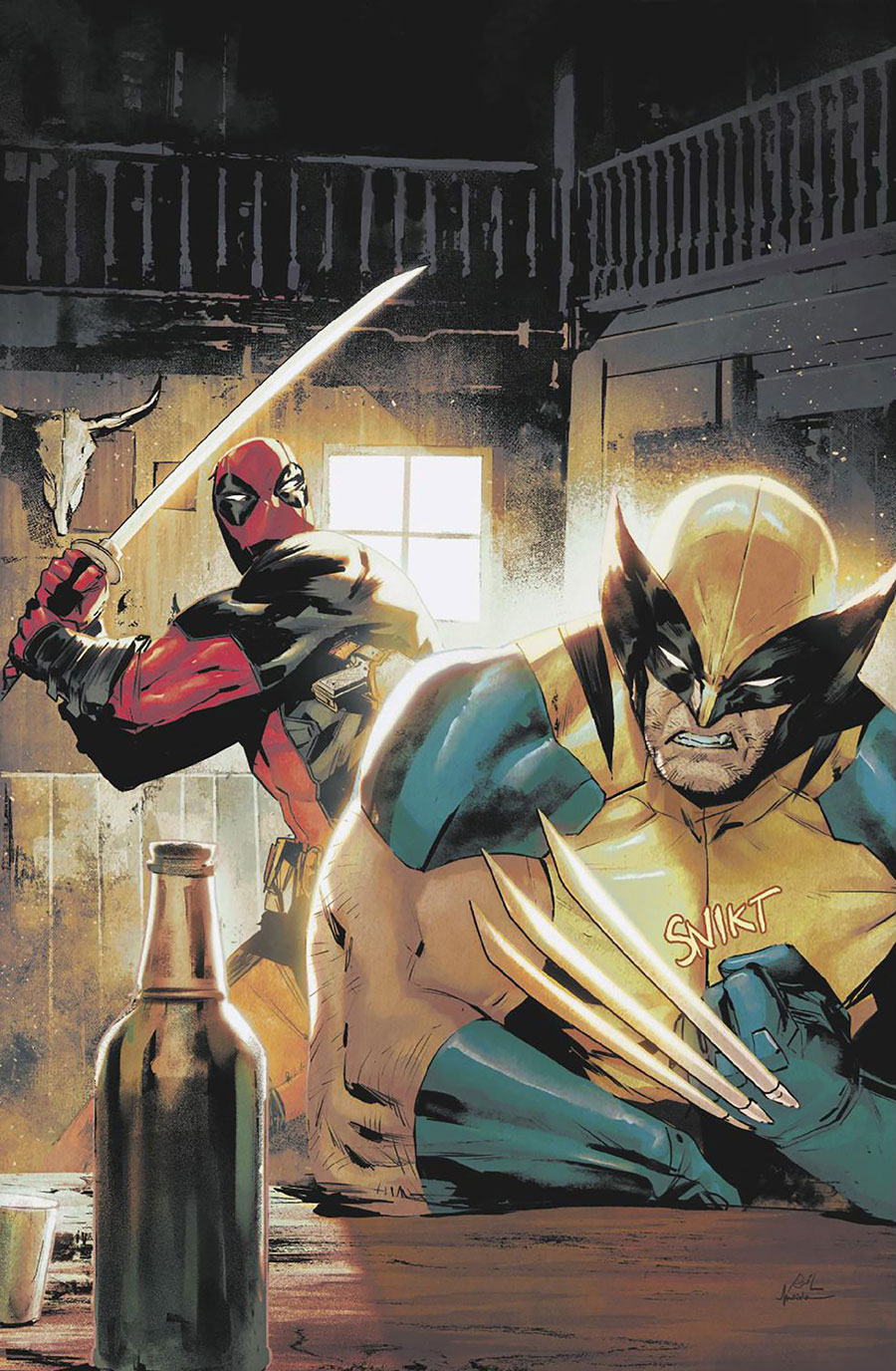 Deadpool Wolverine #3 Cover E Incentive Rafael de Latorre Virgin Cover