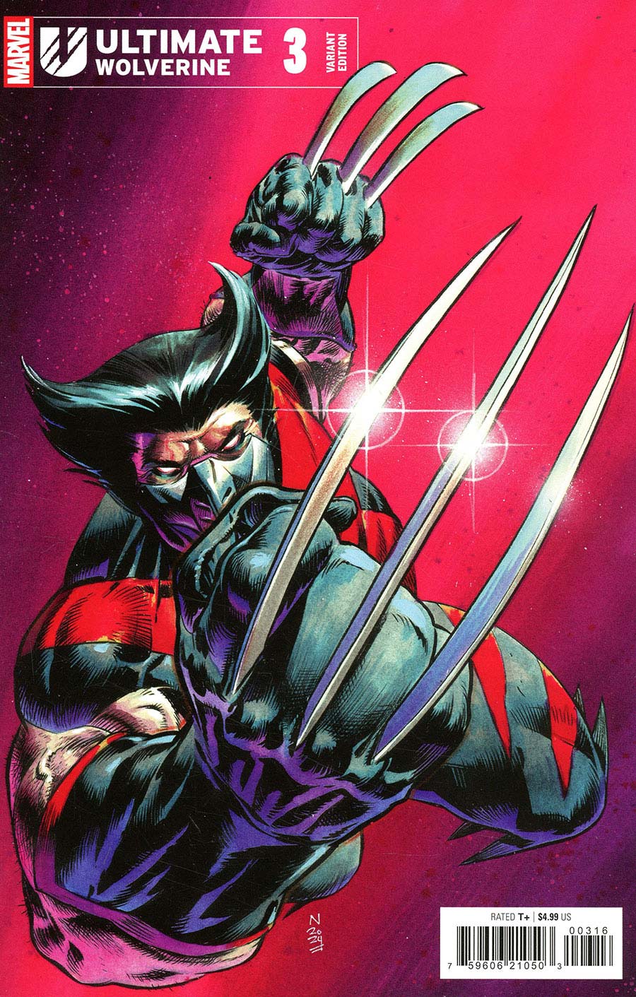 Ultimate Wolverine #3 Cover D Incentive Nic Klein Variant Cover