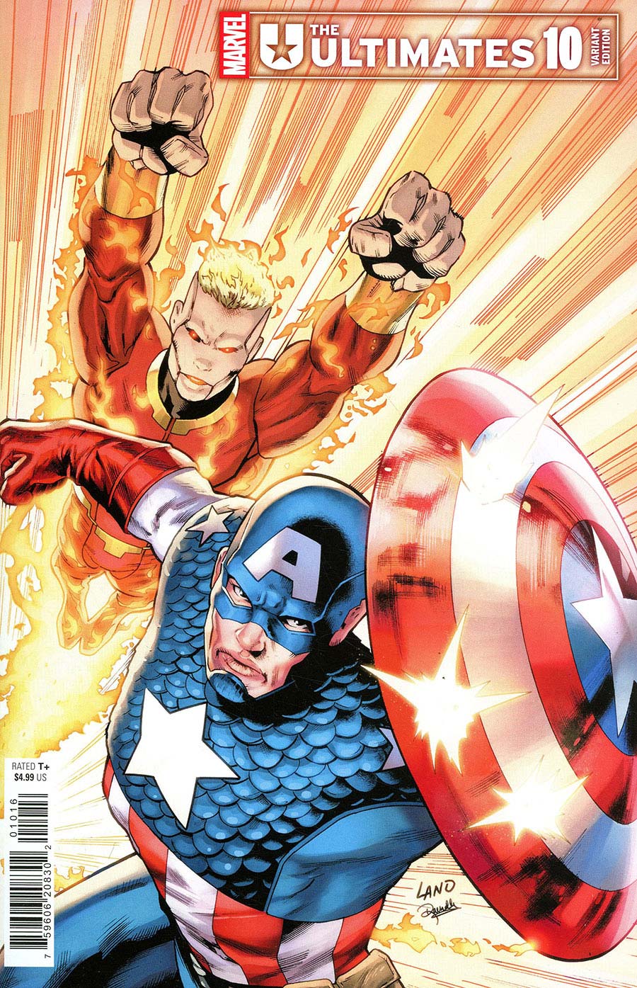 Ultimates Vol 5 #10 Cover D Incentive Greg Land Variant Cover