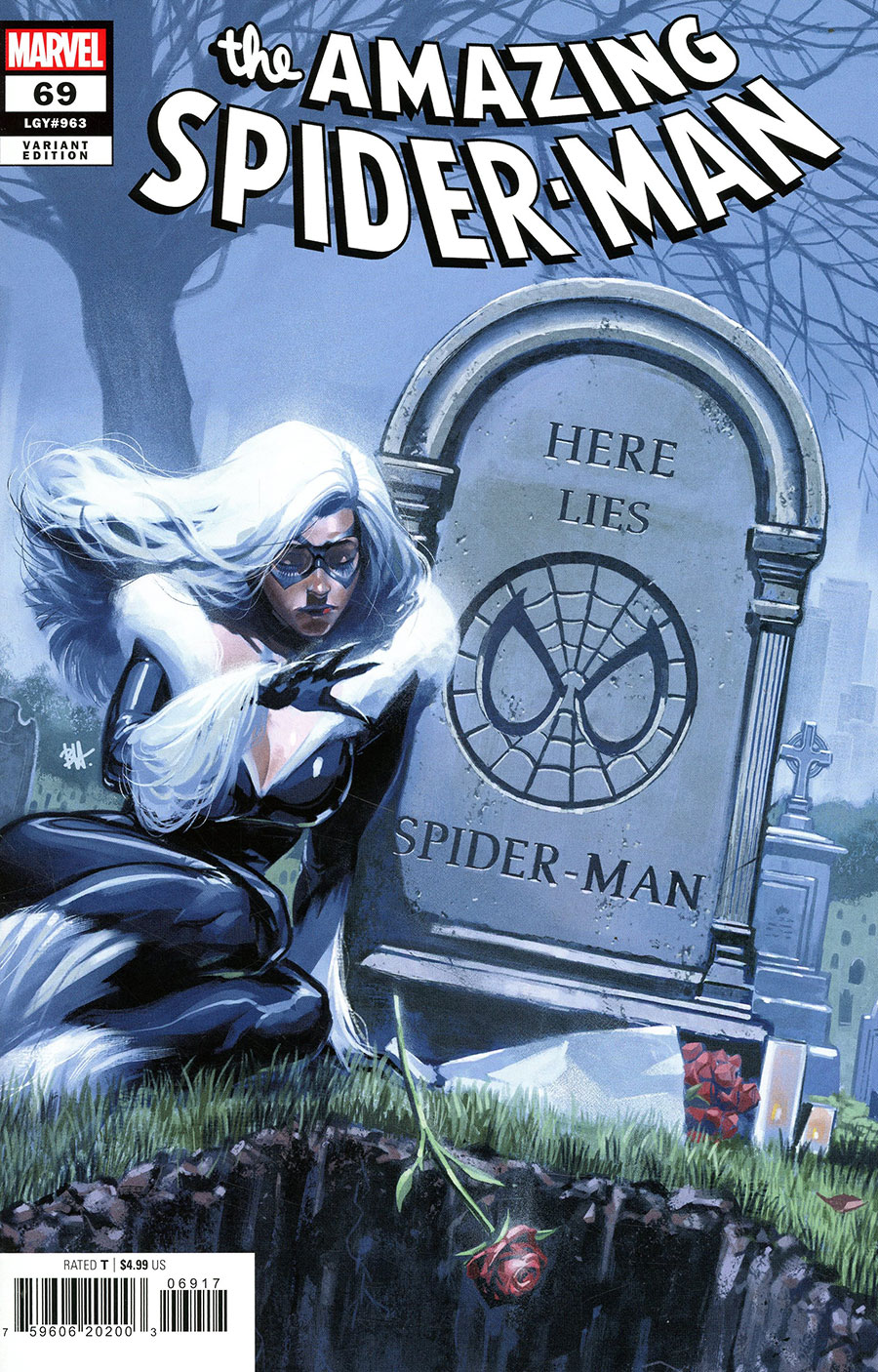 Amazing Spider-Man Vol 6 #69 Cover E Incentive Ben Harvey Variant Cover (One World Under Doom Tie-In)