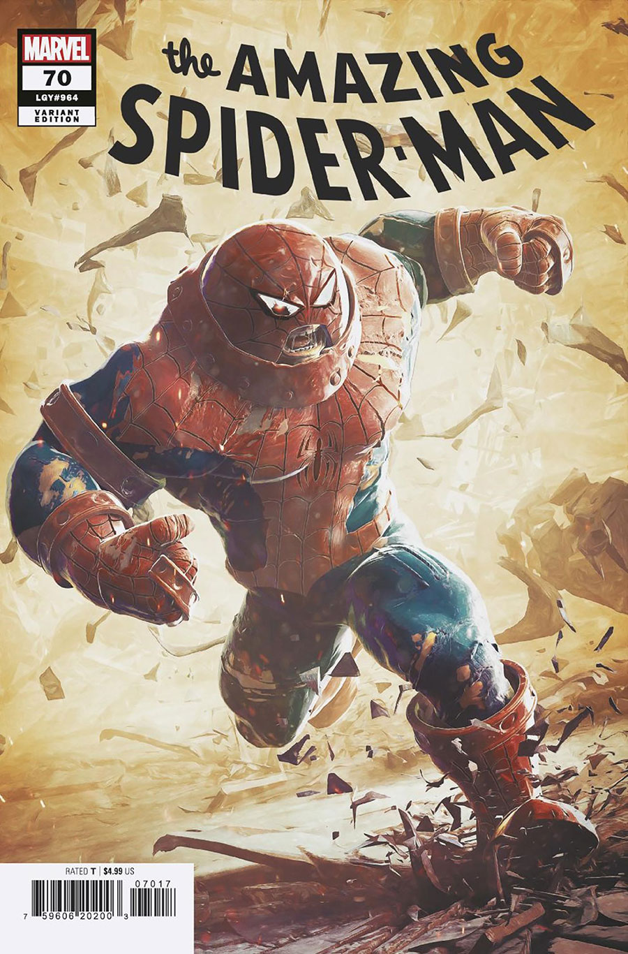 Amazing Spider-Man Vol 6 #70 Cover H Incentive Bjorn Barends Variant Cover