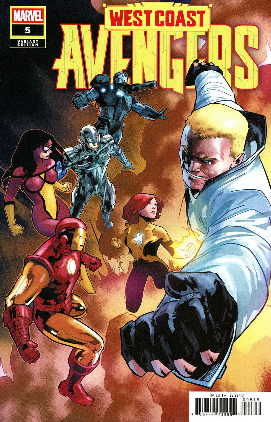 West Coast Avengers Vol 4 #5 Cover D Incentive Jan Bazaldua Variant Cover