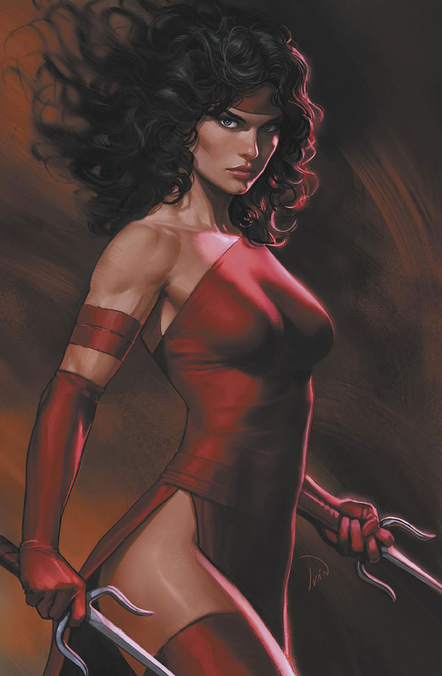 Daredevil Unleash Hell Red Band #3 Cover D Incentive Ivan Talavera Virgin Cover With Polybag