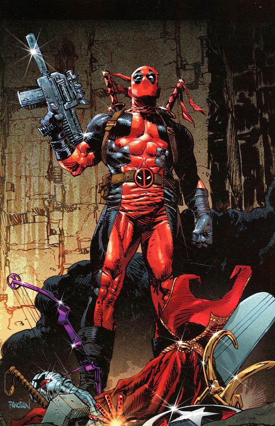Deadpool Kills The Marvel Universe One Last Time #1 Cover H Incentive Dan Panosian Virgin Cover