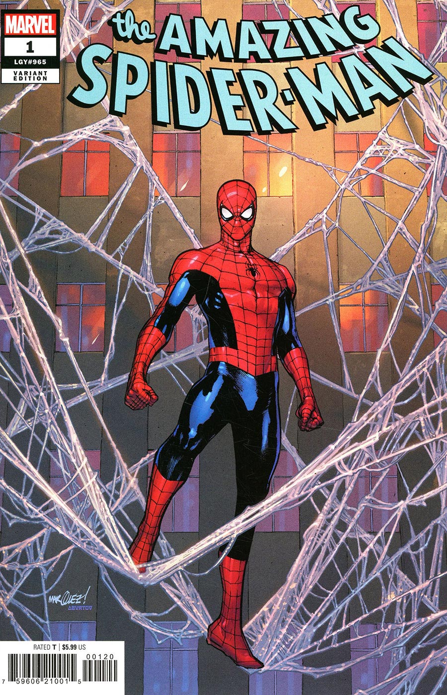Amazing Spider-Man Vol 7 #1 Cover J Incentive David Marquez Variant Cover
