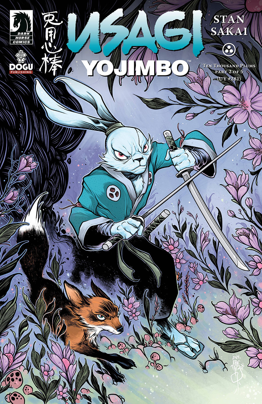 Usagi Yojimbo Ten Thousand Plums #2 Cover C Incentive Eric Talbot Variant Cover