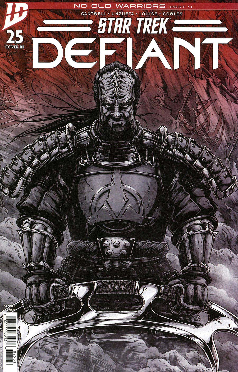 Star Trek Defiant #25 Cover C Incentive Takashi Okazaki Variant Cover