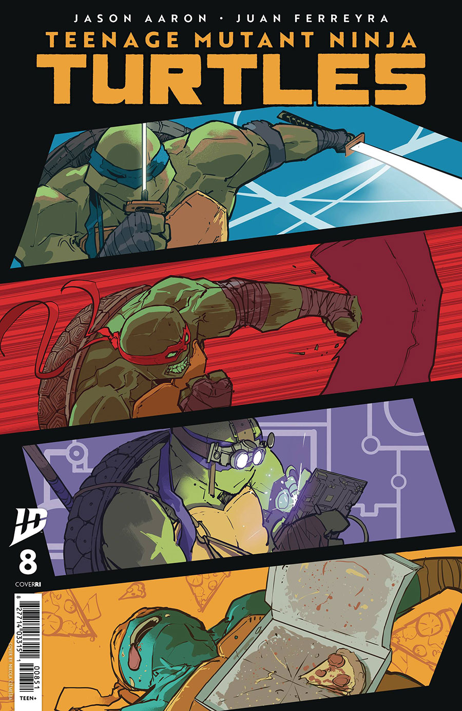 Teenage Mutant Ninja Turtles Vol 6 #8 Cover G Incentive Nikola Cizmesija Variant Cover