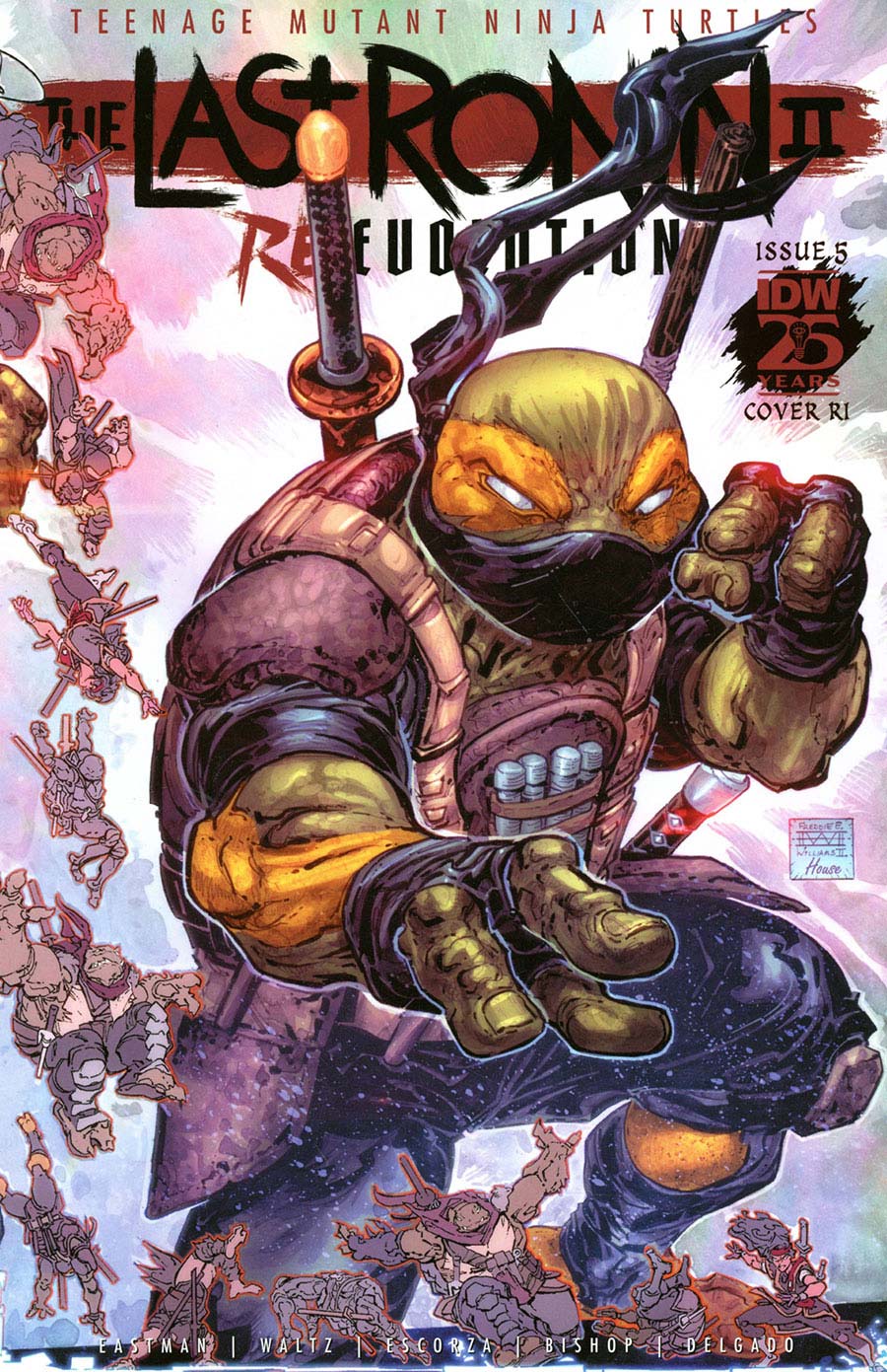Teenage Mutant Ninja Turtles The Last Ronin II Re-Evolution #5 Cover D Incentive Freddie E Williams II Variant Cover