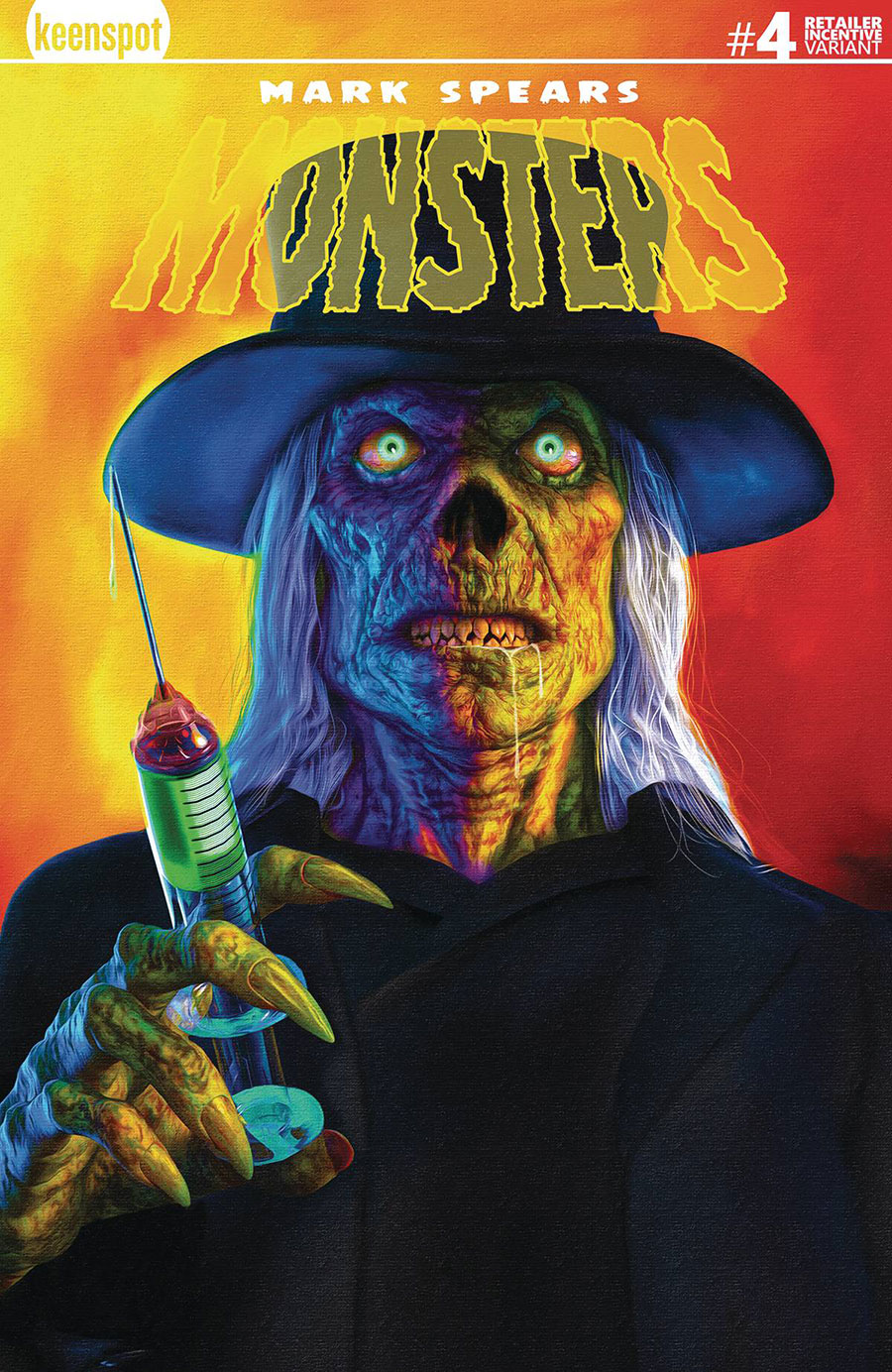 Mark Spears Monsters #4 Cover H Incentive Mark Spears Doctor Creepy Variant Cover