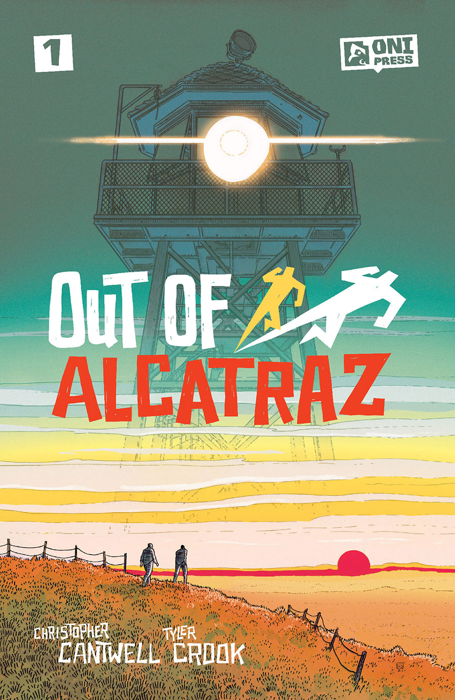 Out Of Alcatraz #1 Cover F Incentive Hayden Sherman Variant Cover