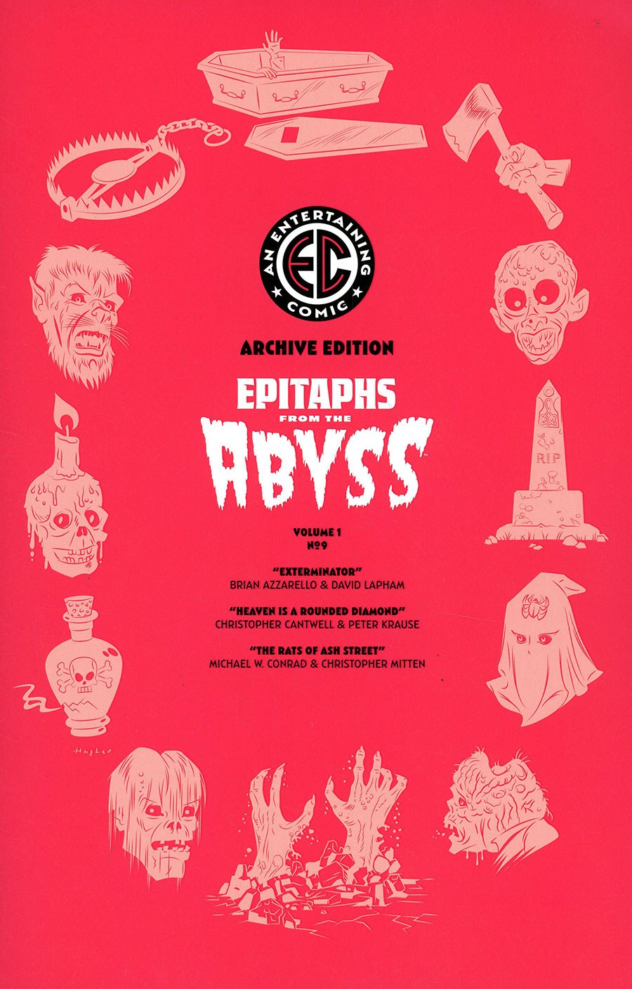 Epitaphs From The Abyss #9 Cover E Incentive Rian Hughes Archive Edition Variant Cover (EC Comics)