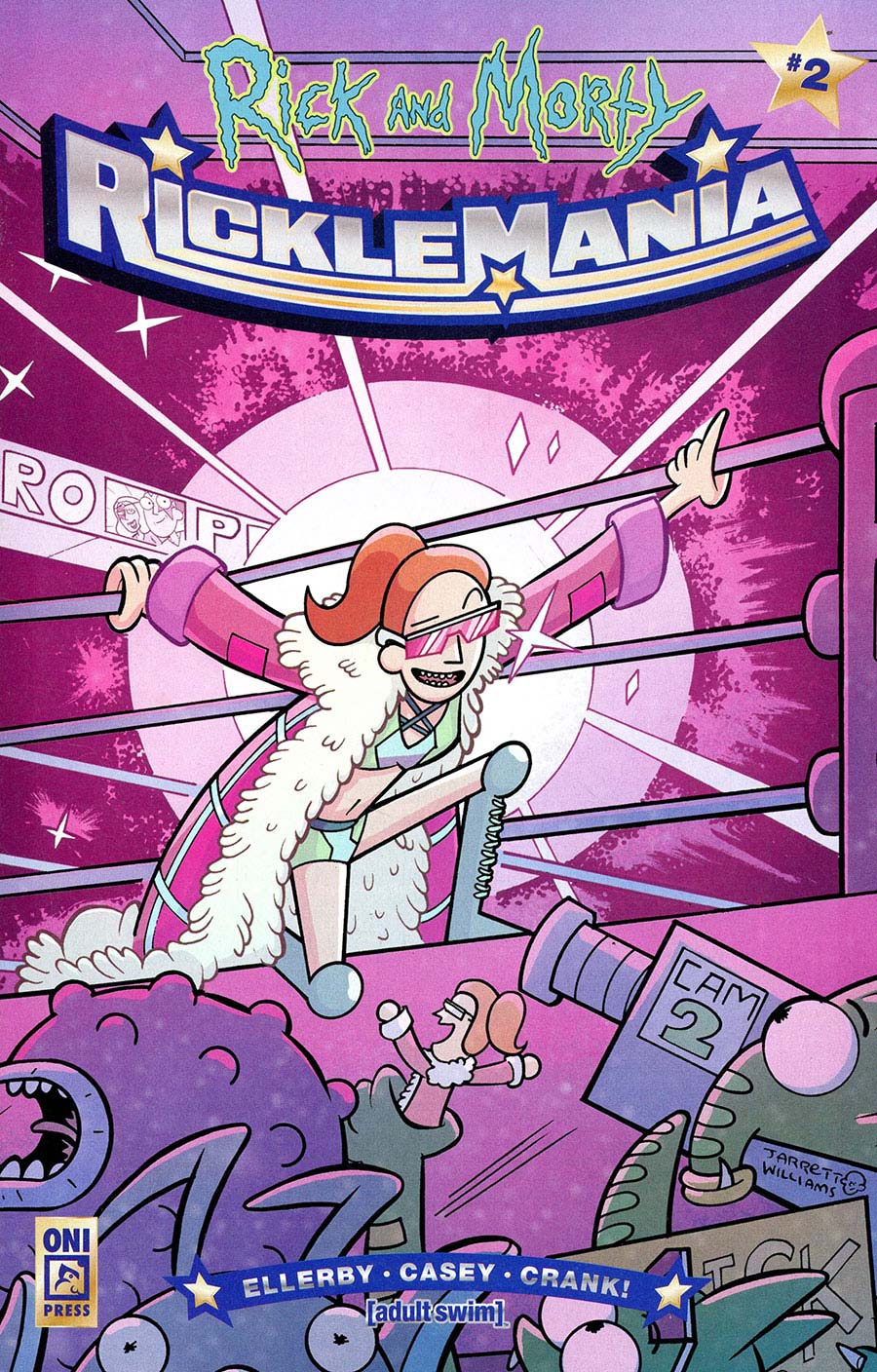 Rick And Morty Ricklemania #2 Cover C Incentive Jarrett Williams Interlocking Variant Cover