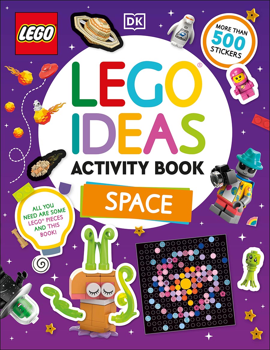 LEGO Ideas Activity Book Space Packed With LEGO Building And Sticker Activities And Fun Facts With 500 Plus Stickers TP