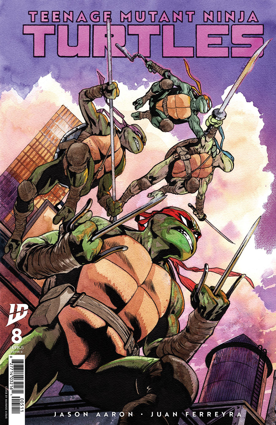 Teenage Mutant Ninja Turtles Vol 6 #8 Cover D Variant Mahmud Asrar Cover