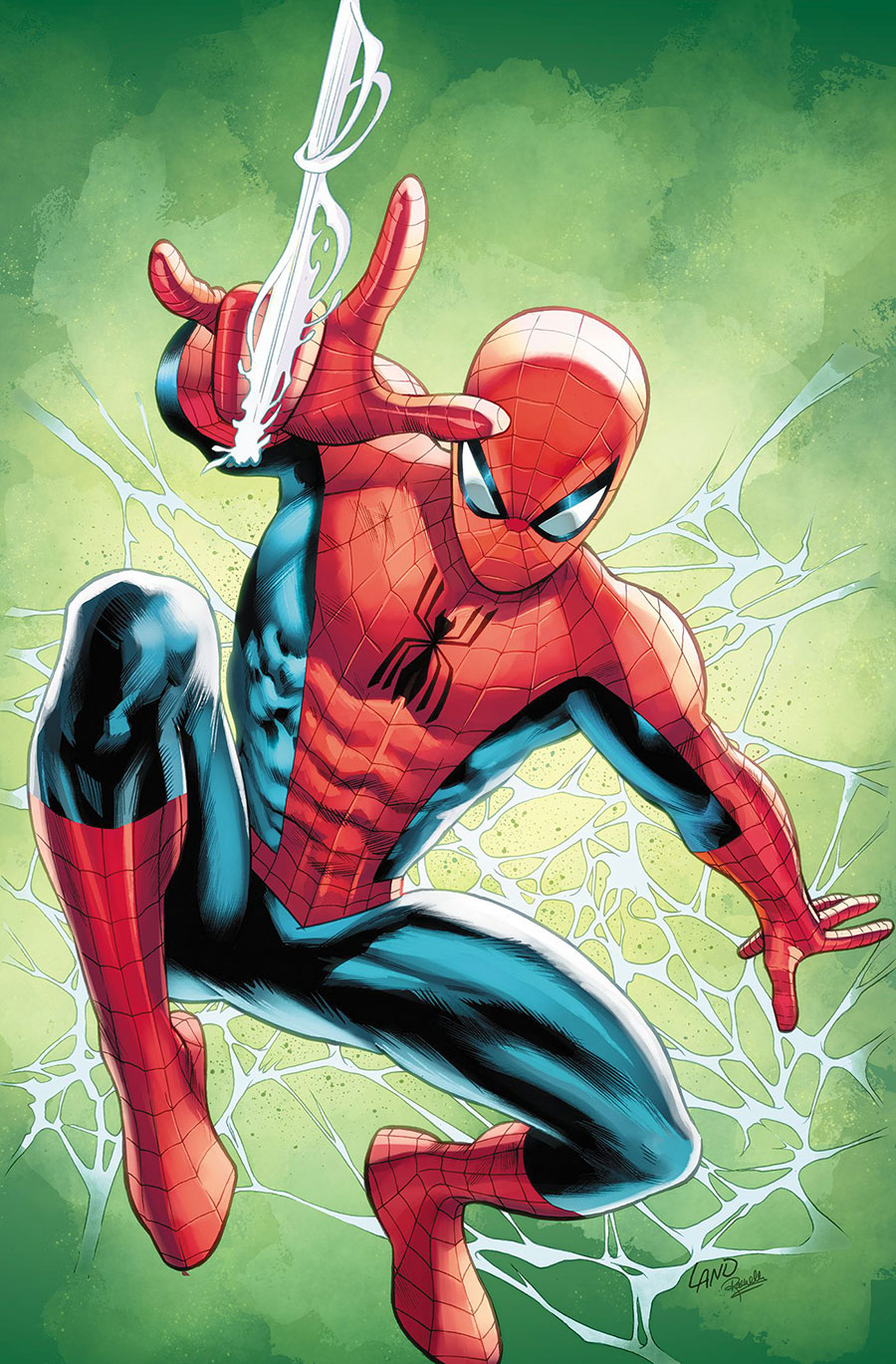 Amazing Spider-Man Vol 7 #1 Cover M Incentive Greg Land Virgin Cover