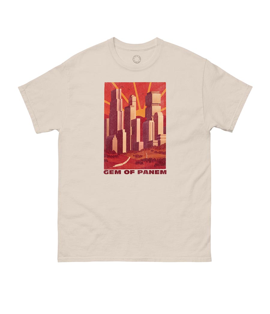 Hunger Games Gem Of Panem Unisex T-Shirt XXX-Large