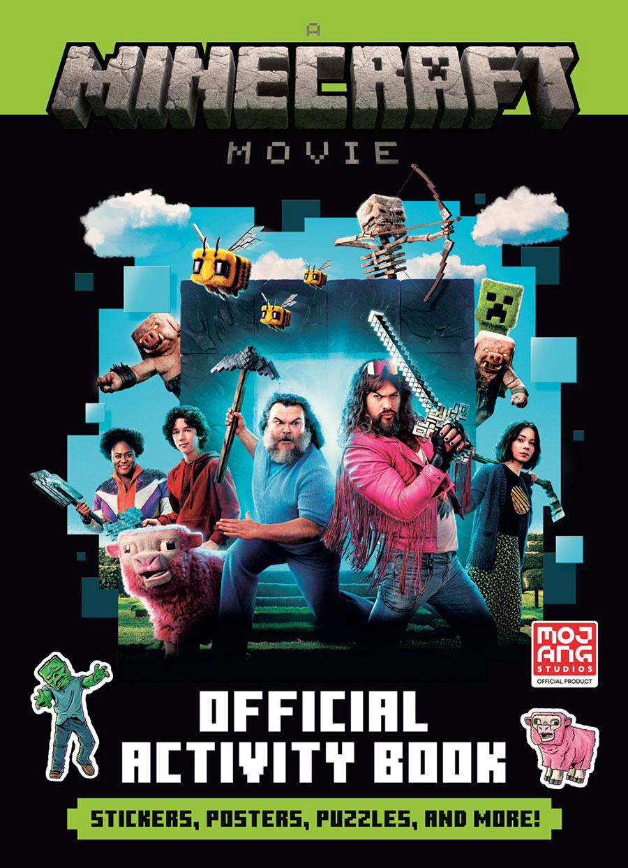 A Minecraft Movie Official Activity Book TP