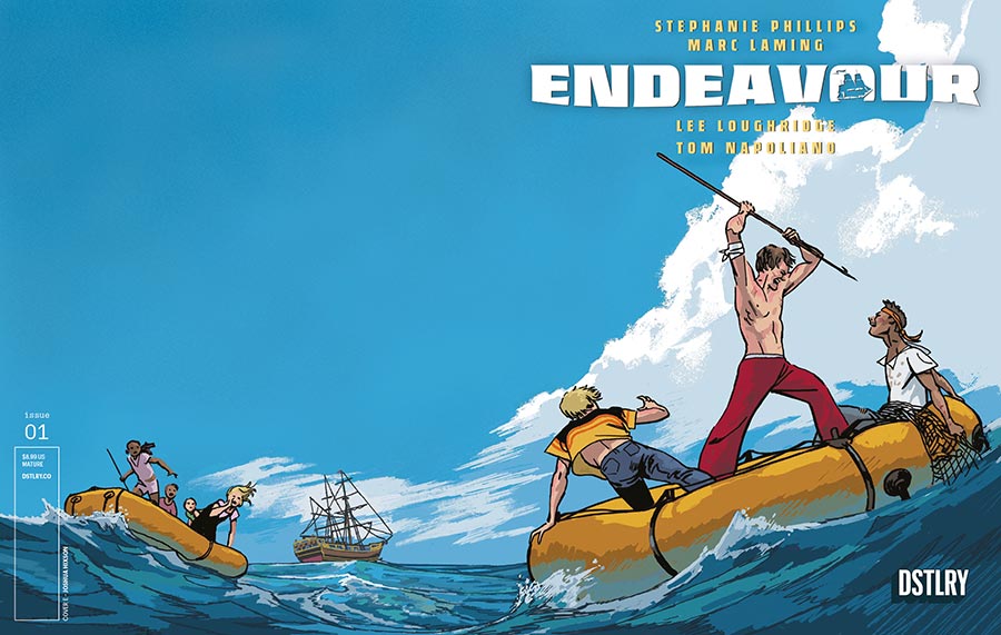 Endeavour #1 Cover E Variant Joshua Hixson Wraparound Cover - RESOLICITED