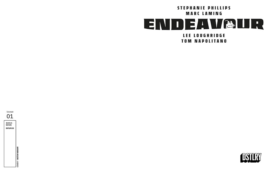 Endeavour #1 Cover F Variant Blank Wraparound Cover - RESOLICITED