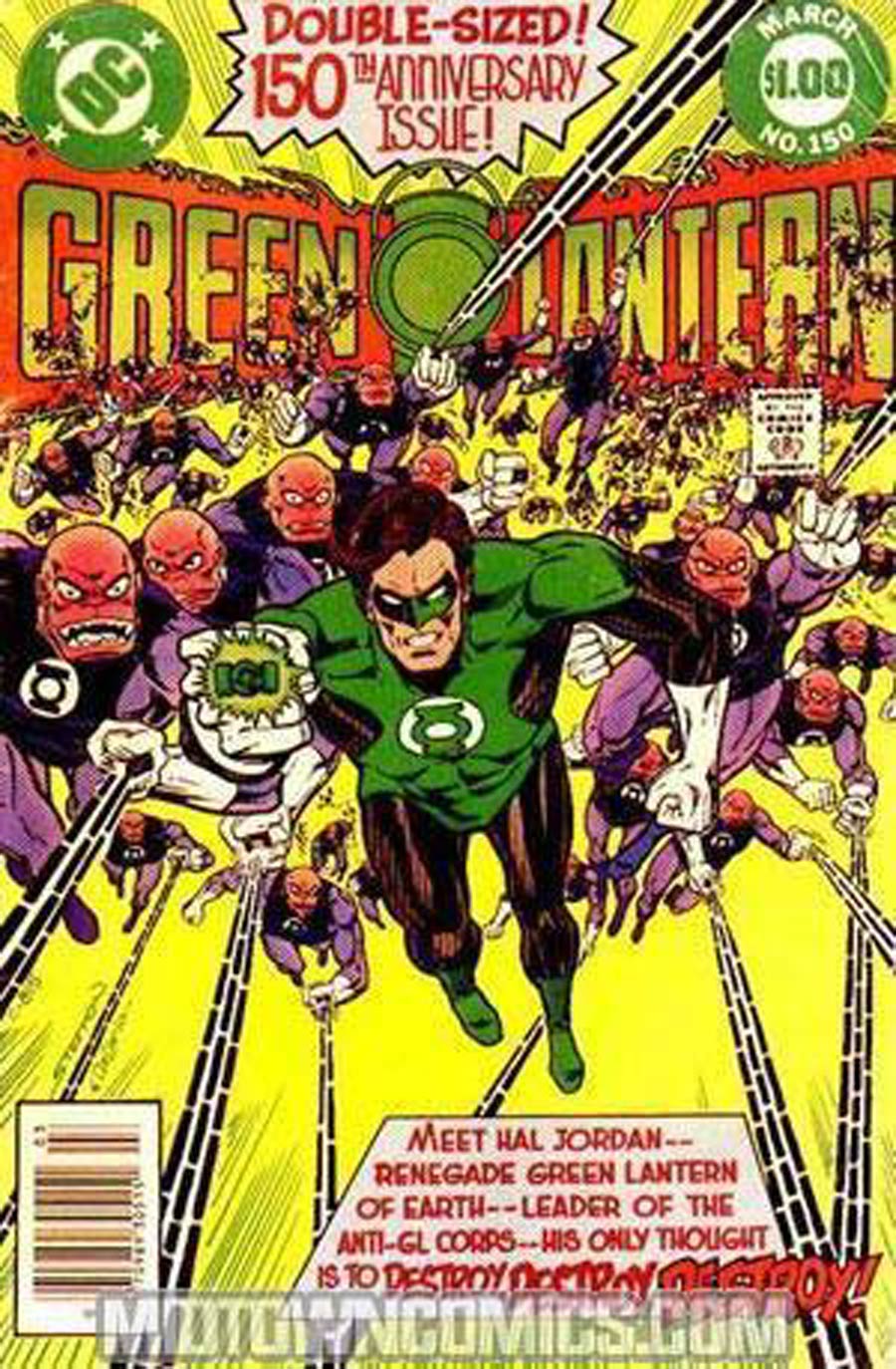 Green Lantern Vol 2 #150 Cover C DF Signed by Gil Kane (No CoA)