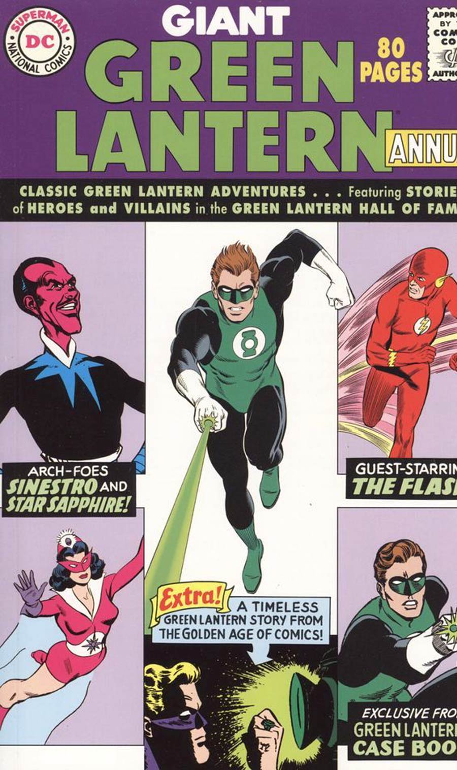 Green Lantern Annual 1963 Reprint #1 Cover B DF Signed by Gil Kane and Julius Schwartz (With CoA)