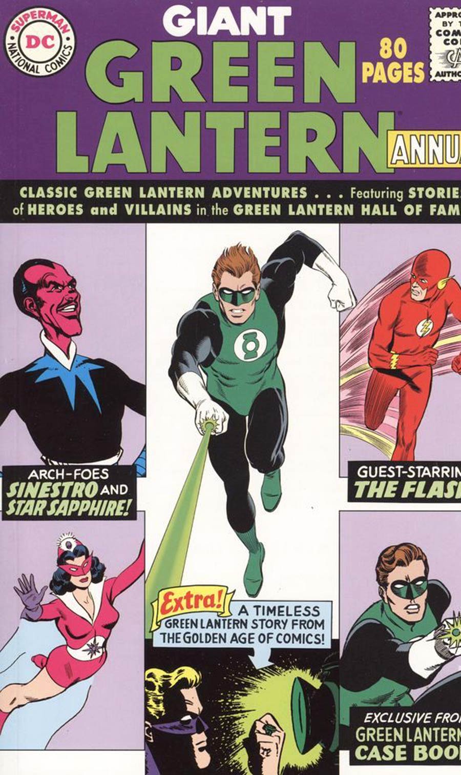 Green Lantern Annual 1963 Reprint #1 Cover C DF Signed by Gil Kane and Julius Schwartz (No CoA)