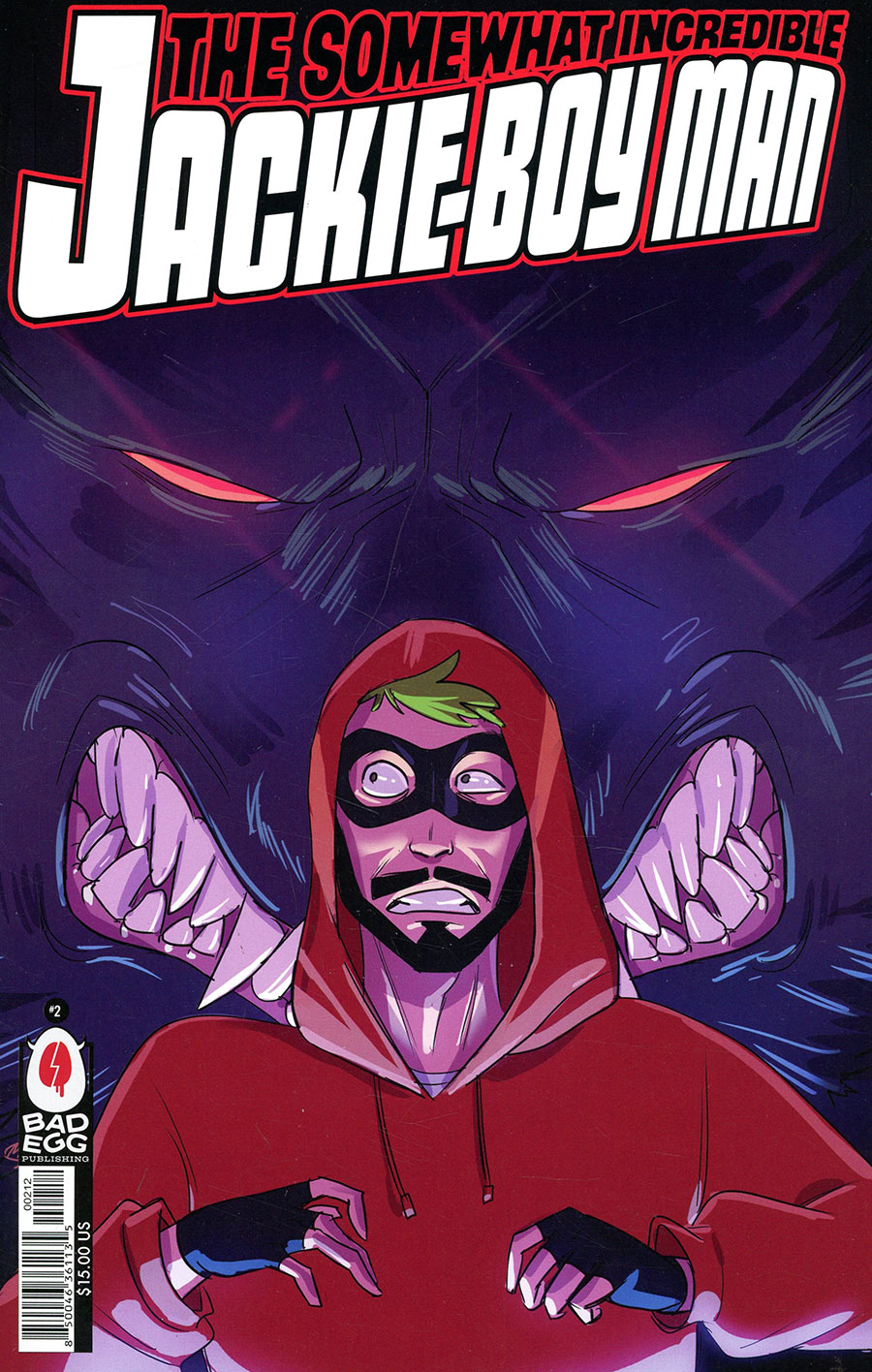 Somewhat Incredible Jackie-Boy Man #2 Cover C 2nd Ptg