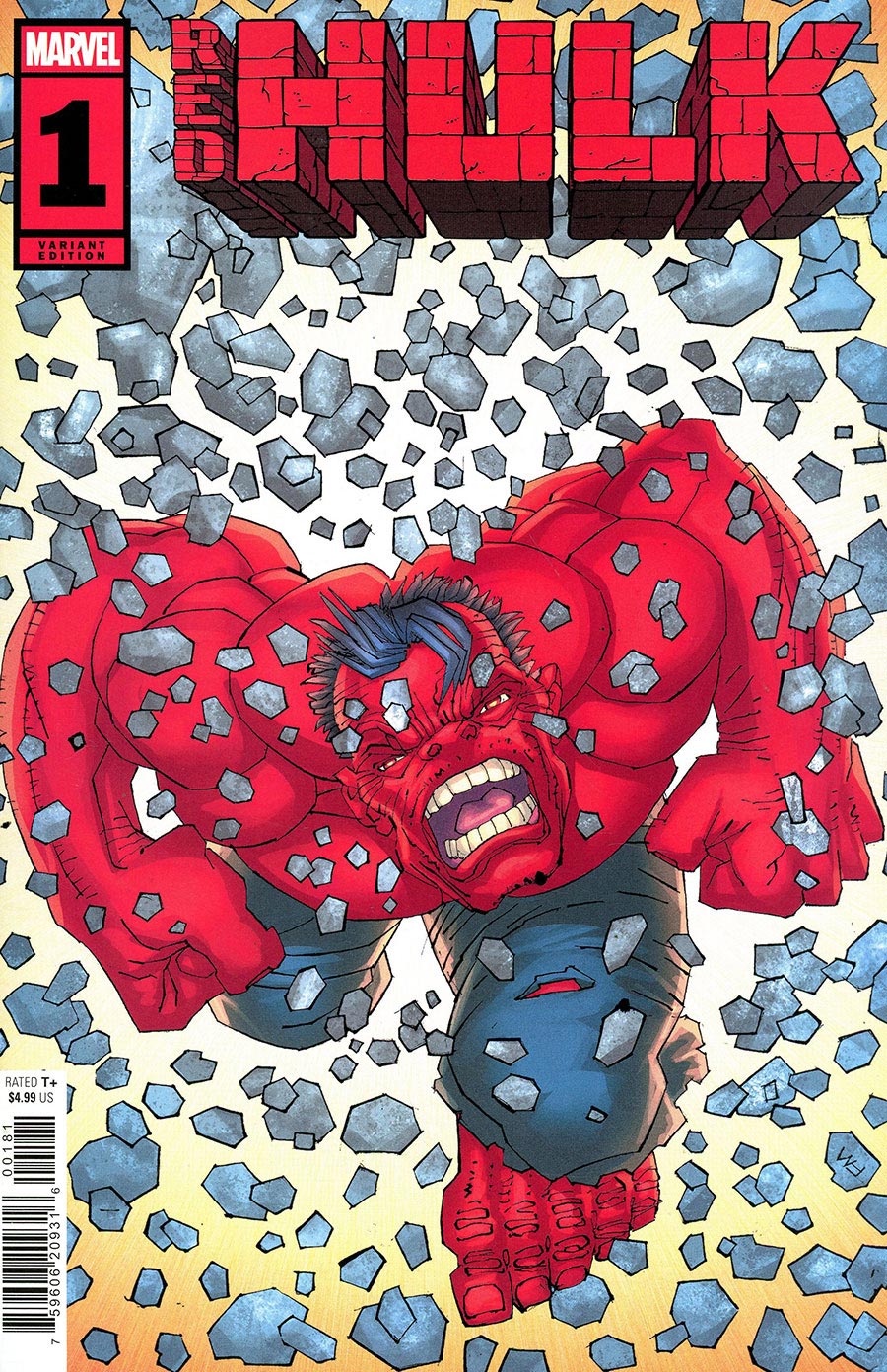 Red Hulk #1 Cover F Variant Frank Miller Cover (One World Under Doom Tie-In)