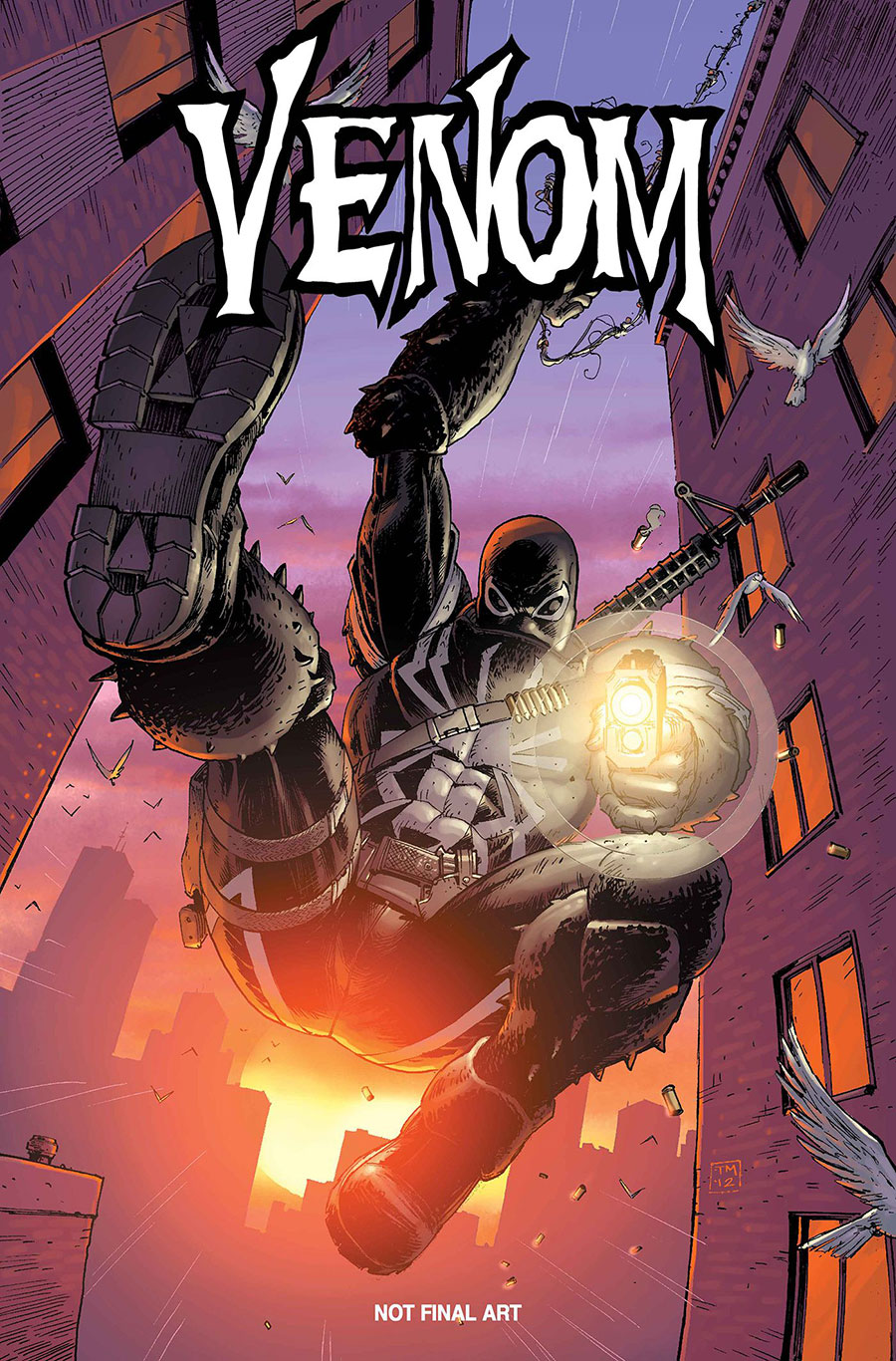 Agent Venom Omnibus HC Book Market Tony Moore Cover