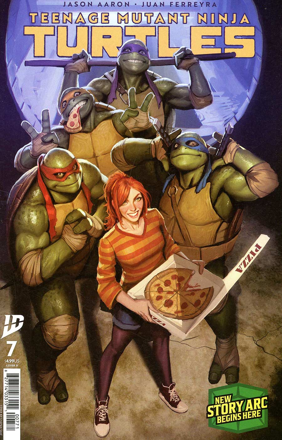 Teenage Mutant Ninja Turtles Vol 6 #7 Cover D Variant Stjepan Sejic Cover