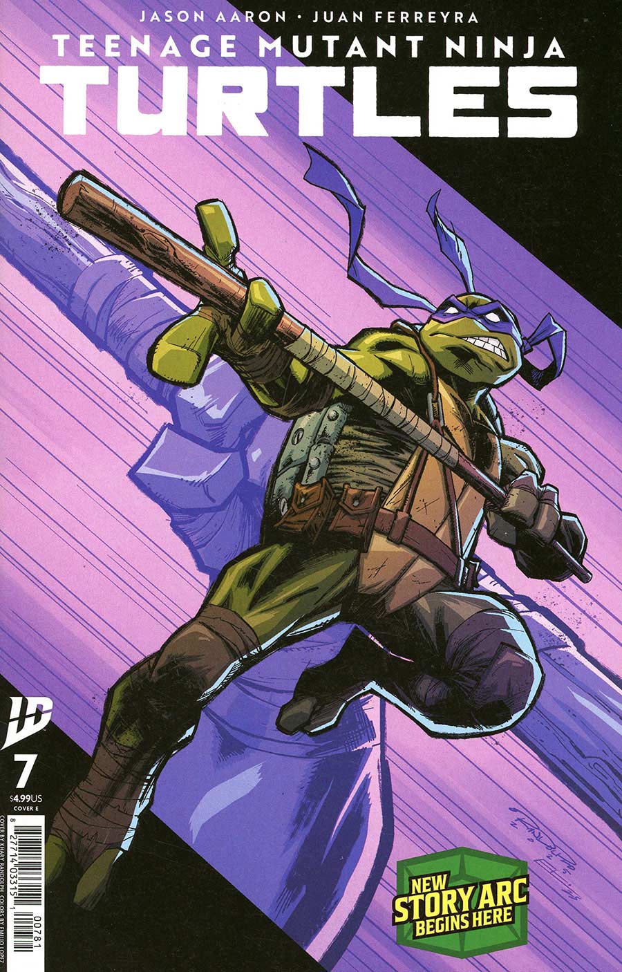 Teenage Mutant Ninja Turtles Vol 6 #7 Cover E Variant Khary Randolph Cover