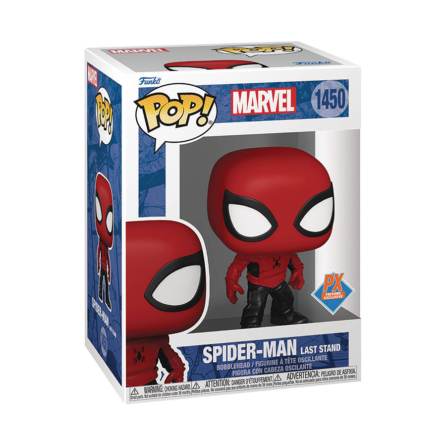 POP Marvel Spider-Man Last Stand Previews Exclusive Vinyl Bobble Head