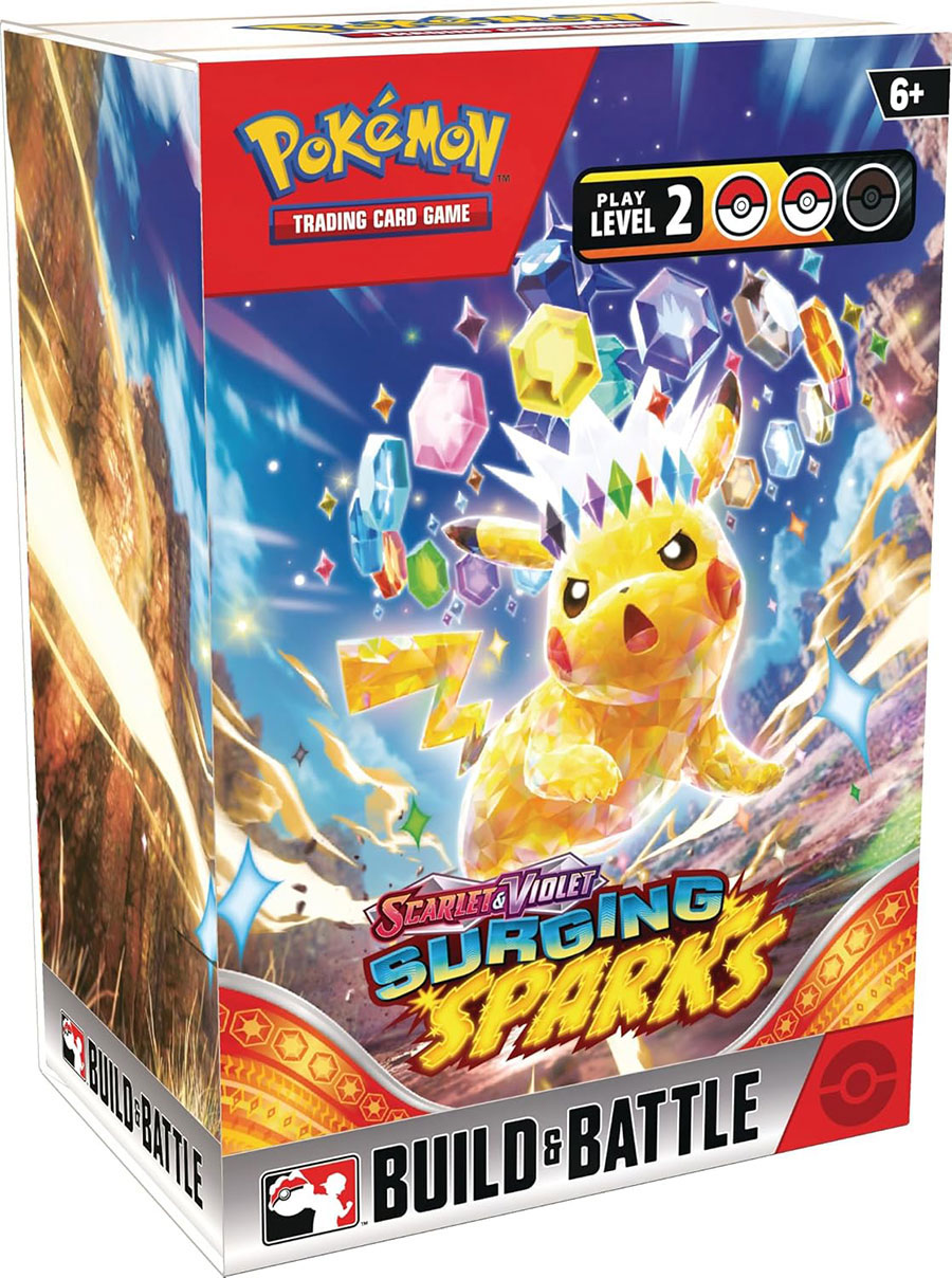 Pokemon Scarlet & Violet Surging Sparks Booster Bundle Case