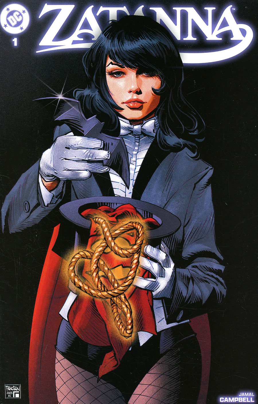 Zatanna Vol 3 #1  Midtown Exclusive Dan Panosian Variant Cover (DC All In)