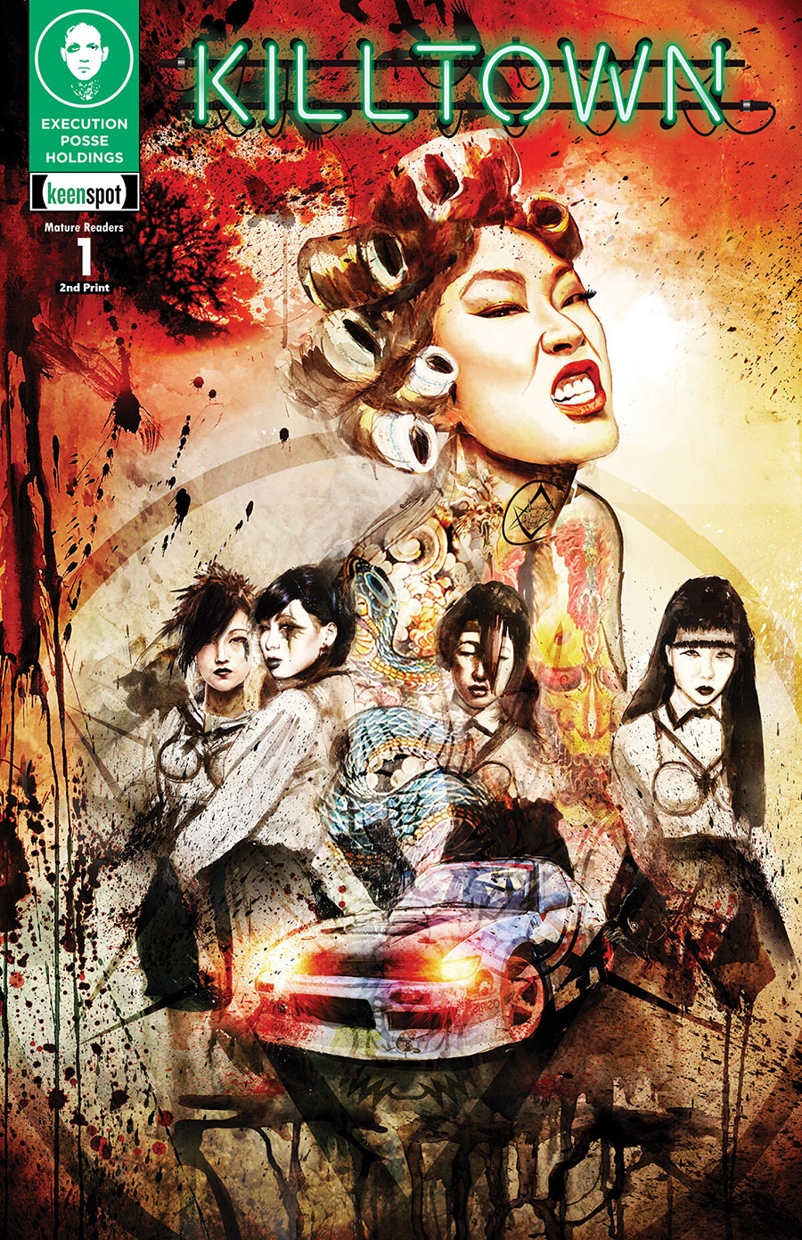 Killtown #1 Cover J 2nd Ptg A Rob Prior & Naomi Griffin Variant Cover (Limit 1 Per Customer)