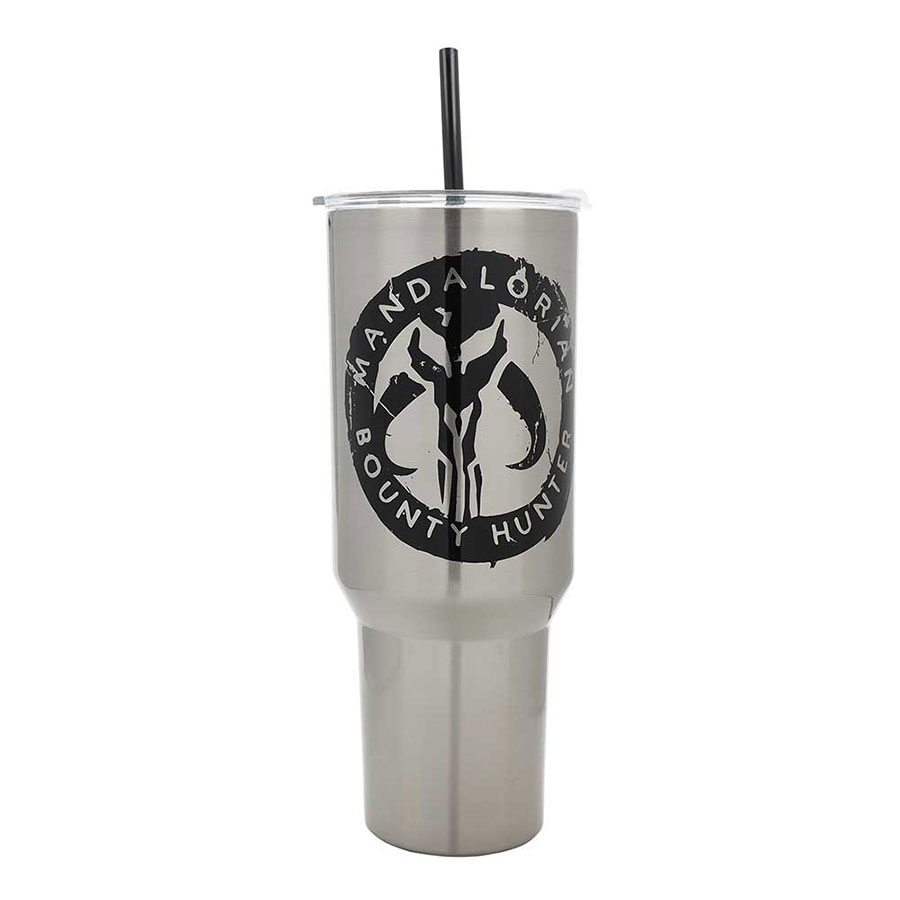 Star Wars The Mandalorian 40-Ounce Stainless Steel Tumbler