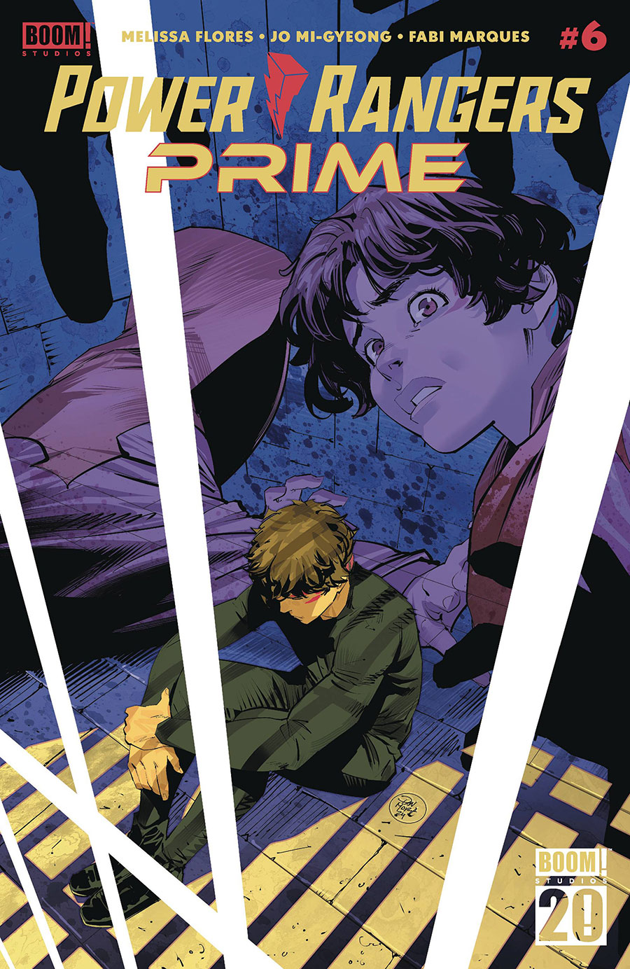 Power Rangers Prime #6 Cover A Regular Dan Mora Cover