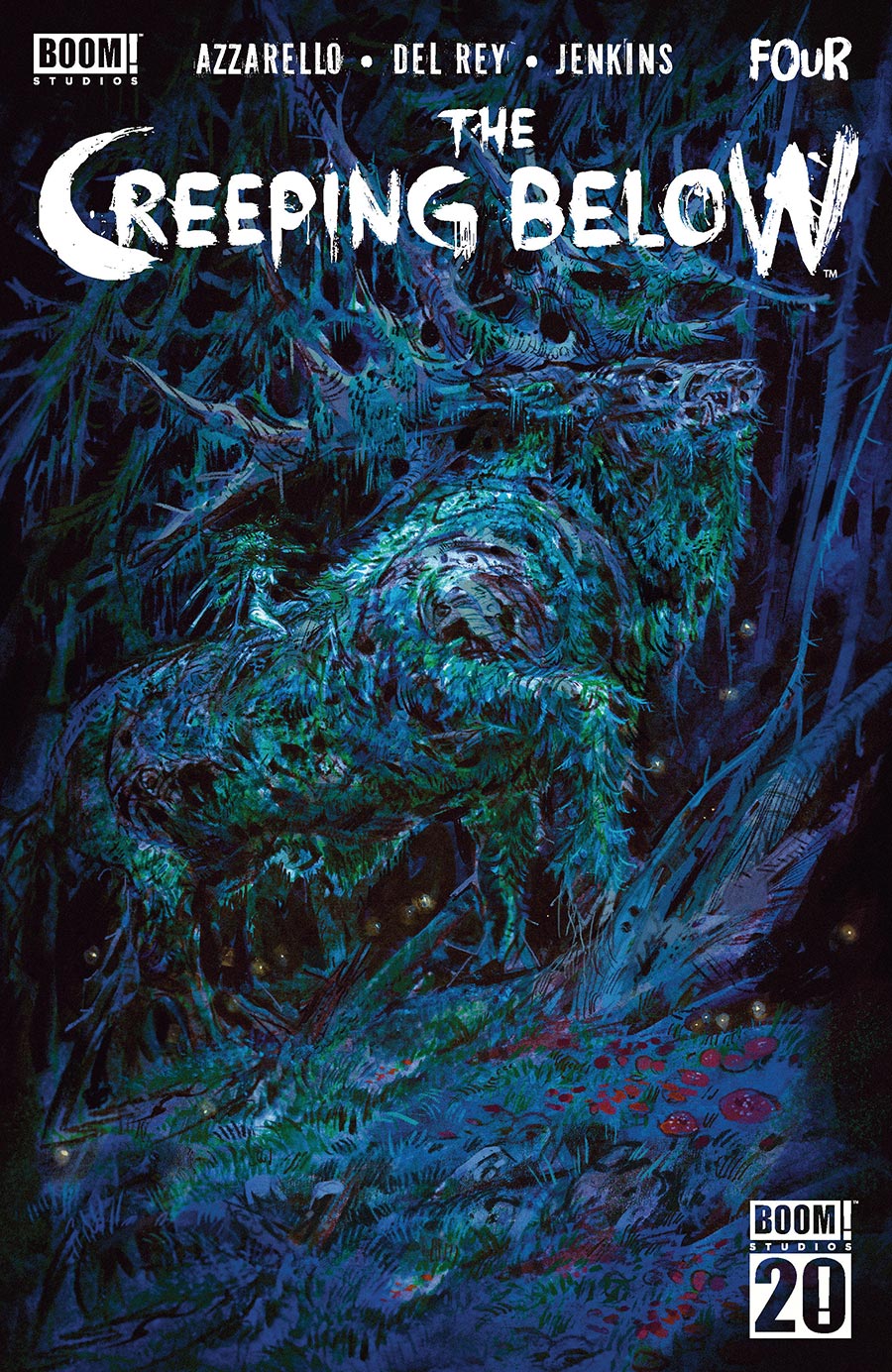 Creeping Below #4 Cover A Regular Vanesa Del Rey Cover