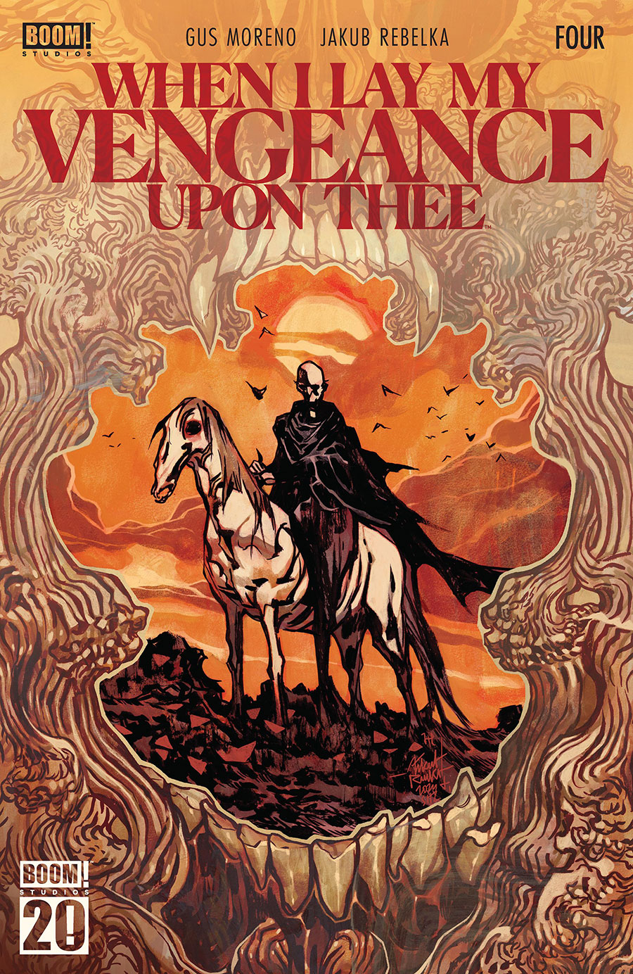 When I Lay My Vengeance Upon Thee #4 Cover A Regular Jakub Rebelka Cover