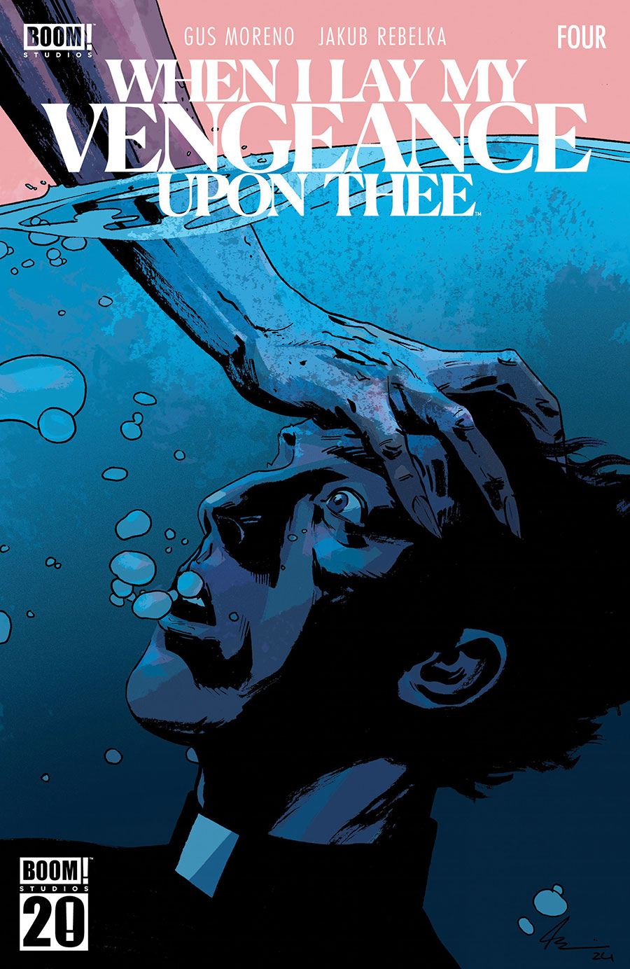 When I Lay My Vengeance Upon Thee #4 Cover B Variant Jacob Phillips Cover