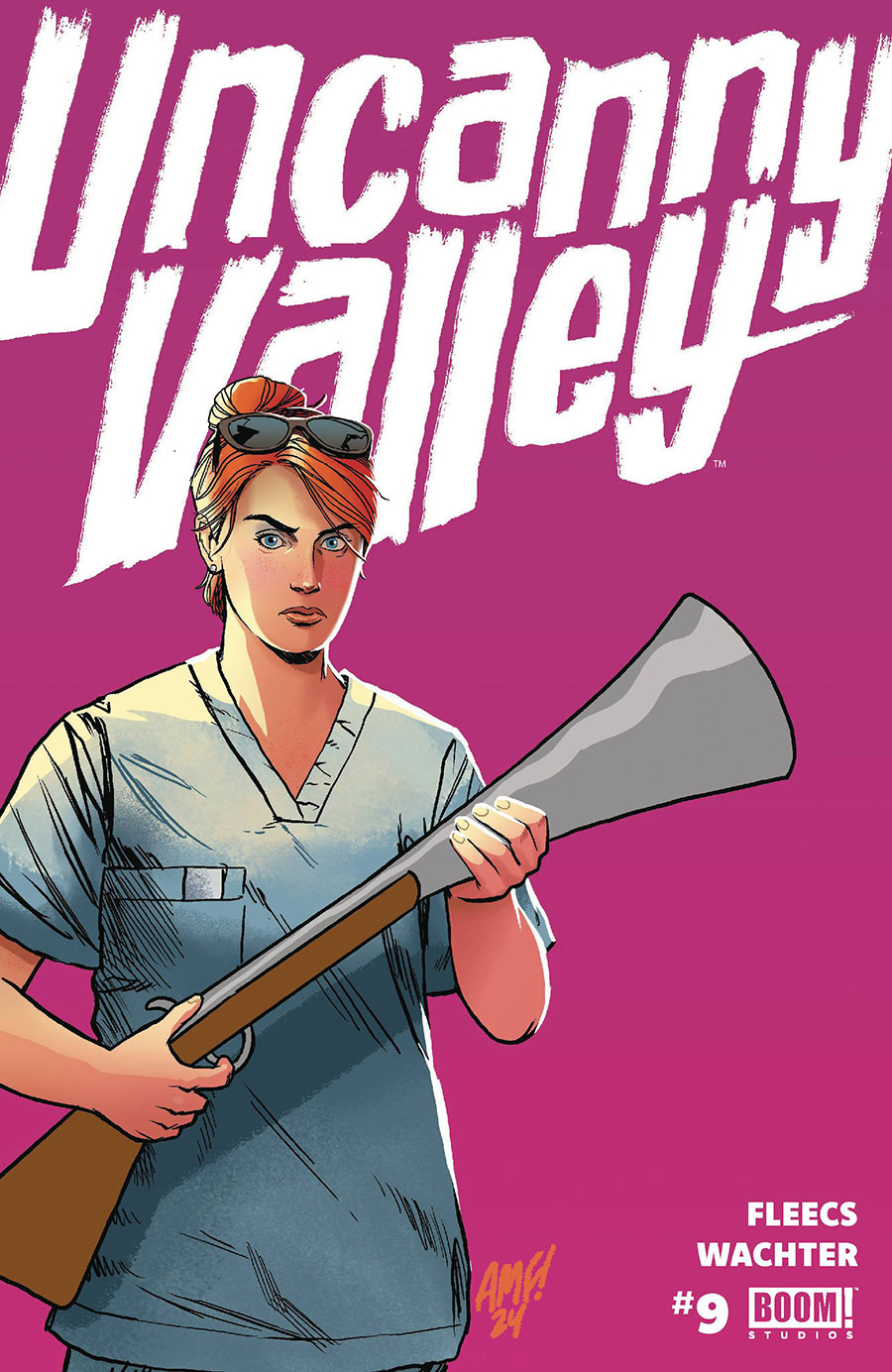 Uncanny Valley #9 Cover B Variant Tony Fleecs Cover