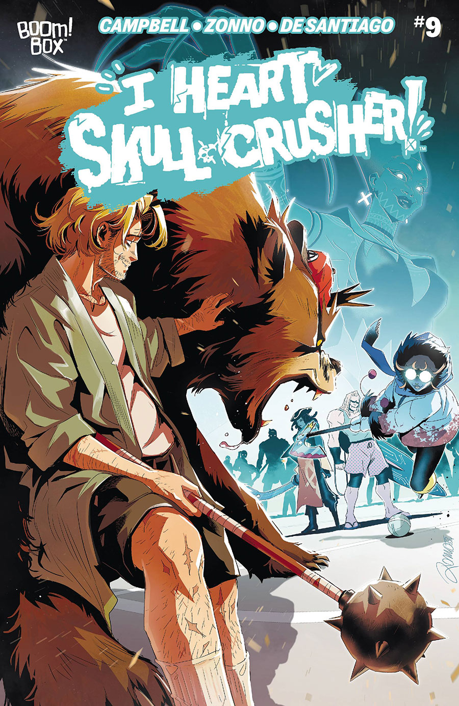 I Heart Skull-Crusher #9 Cover A Regular Alessio Zonno Cover