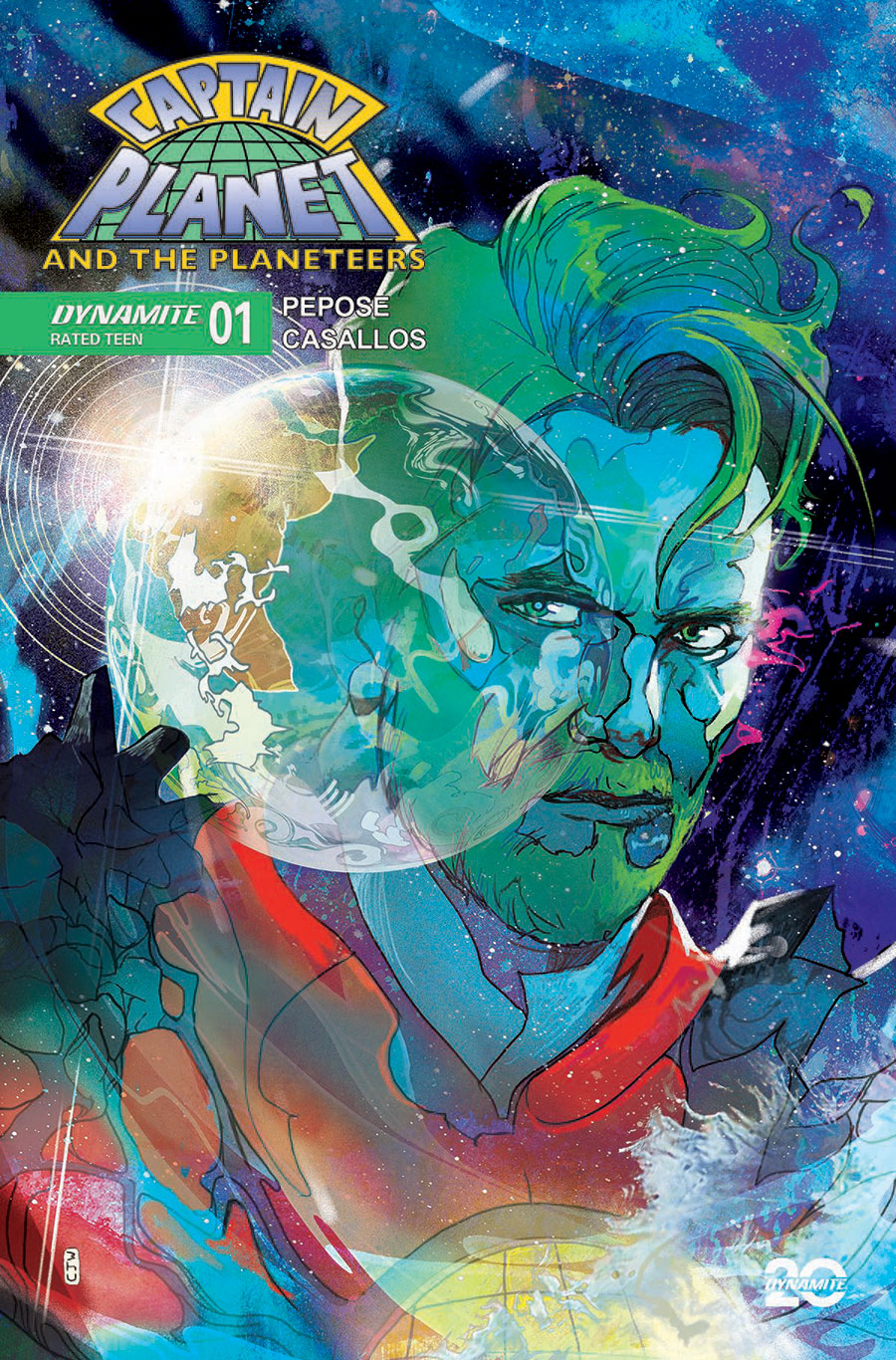 Captain Planet And The Planeteers Vol 2 #1 Cover C Variant Christian Ward Cover