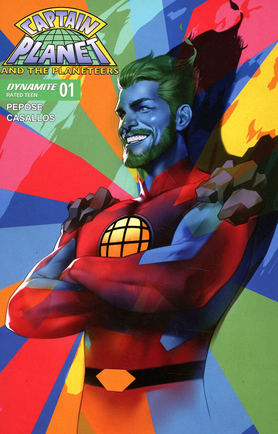 Captain Planet #1 Cover D Variant Ben Oliver Cover