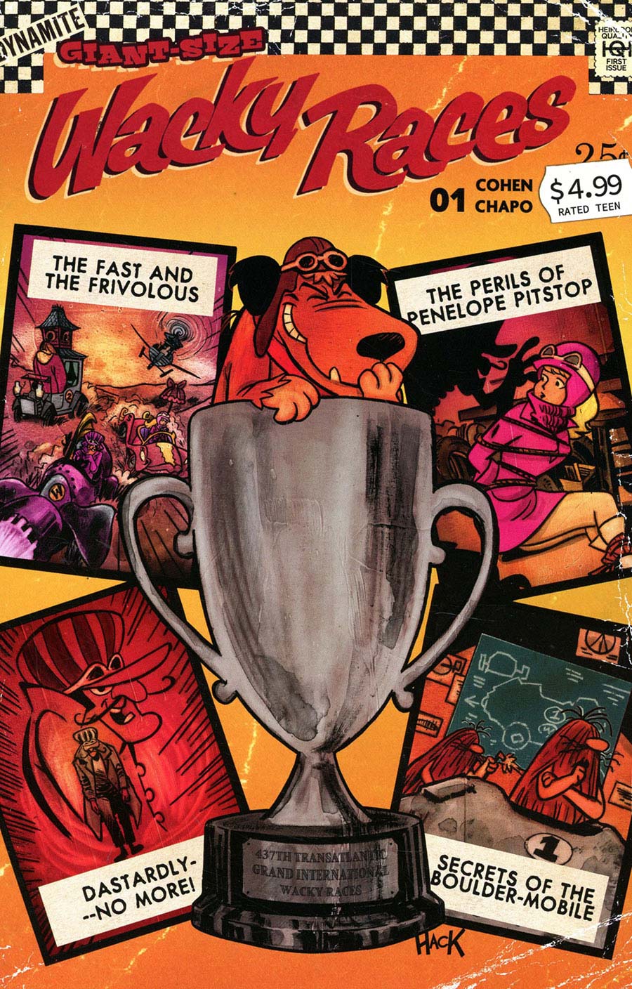 Giant-Size Wacky Races #1 (One Shot) Cover C Variant Robert Hack Cover