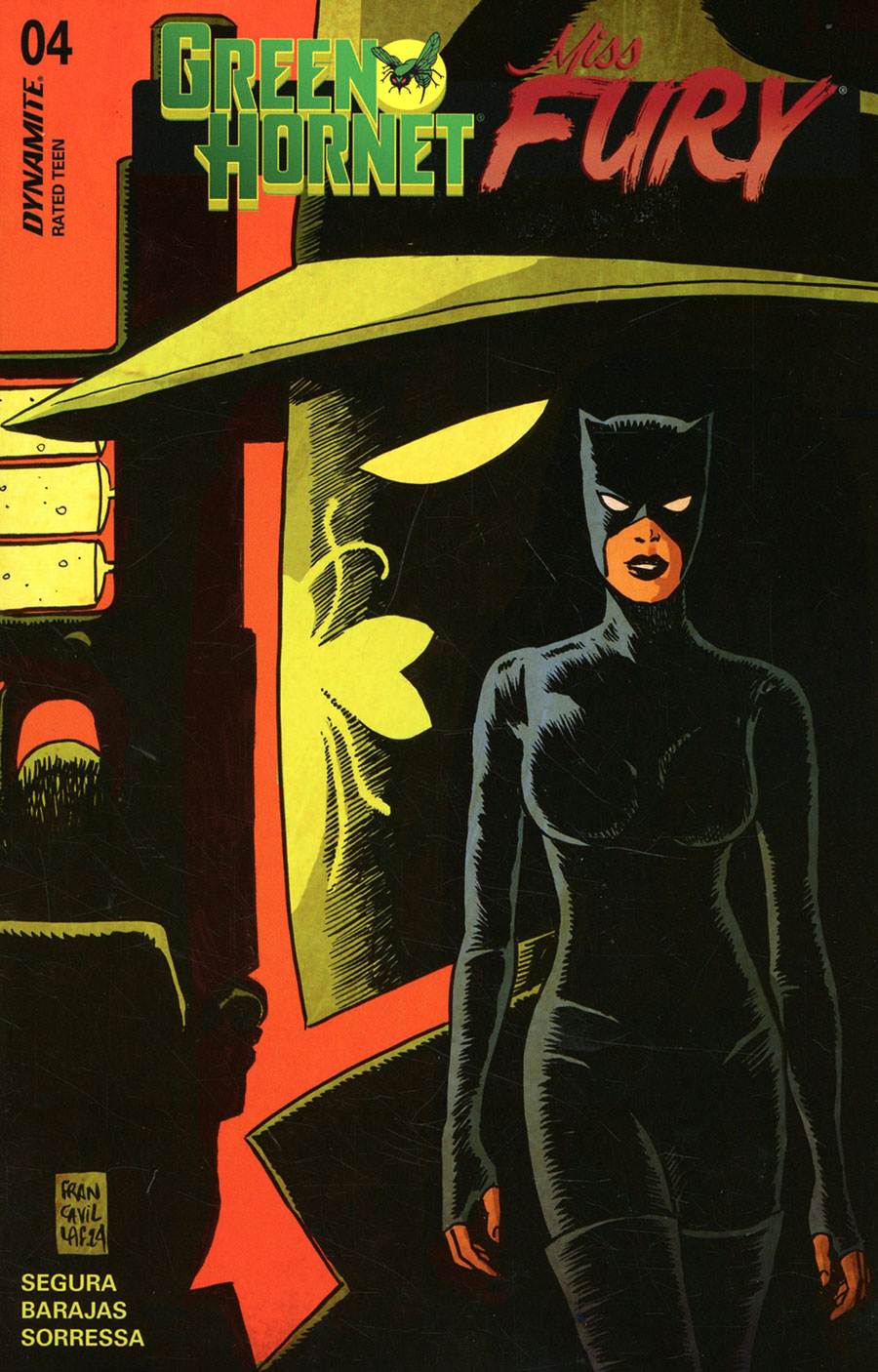 Green Hornet Miss Fury #4 Cover A Regular Francesco Francavilla Cover
