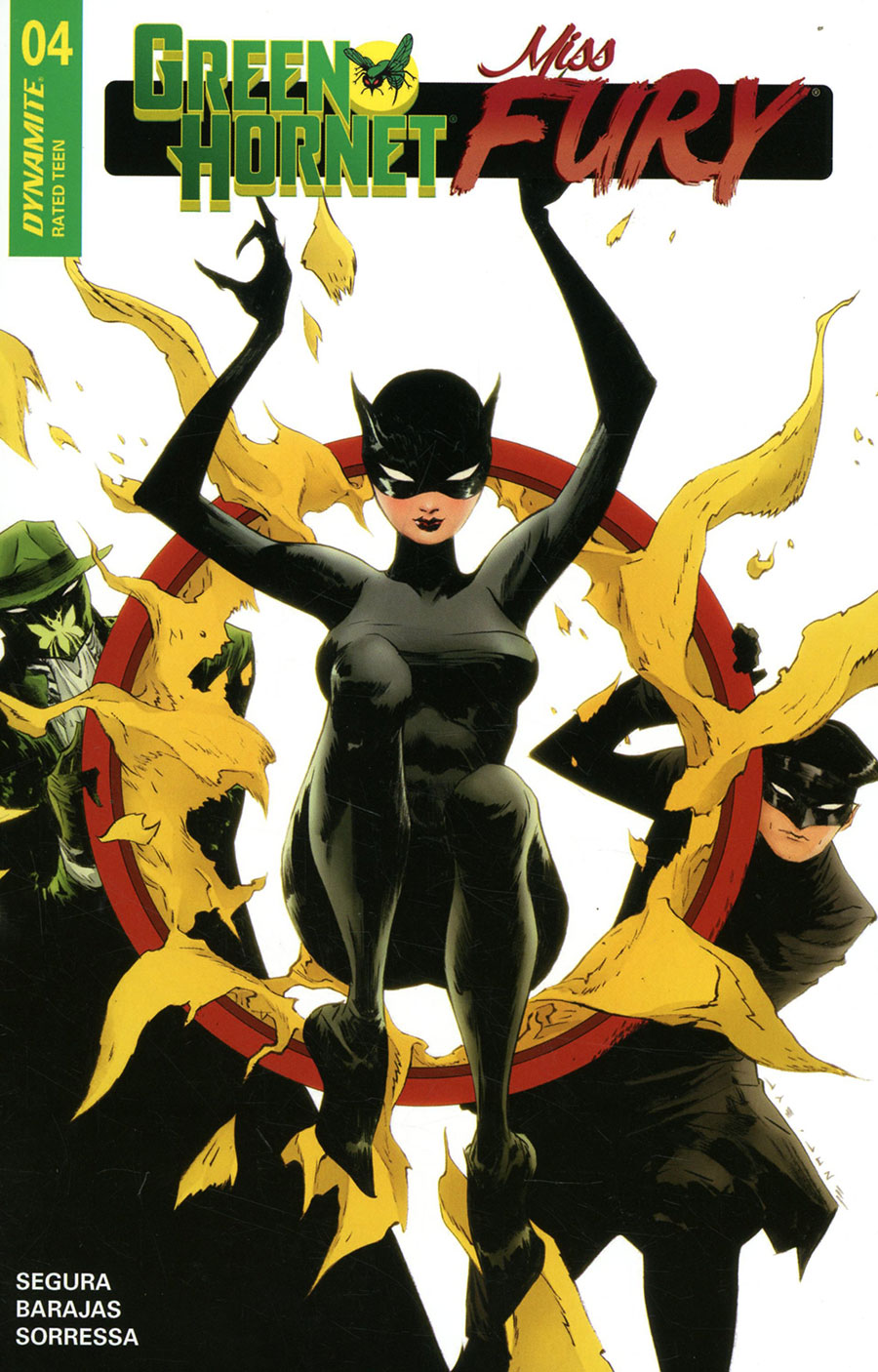 Green Hornet Miss Fury #4 Cover B Variant Jae Lee & June Chung Cover