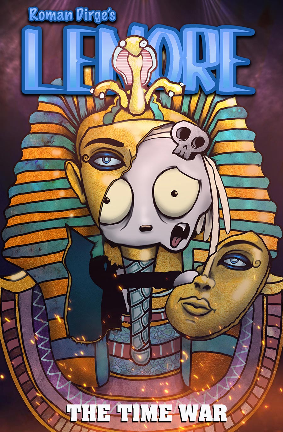 Lenore The Time War HC Book Market Roman Dirge Cover - RESOLICITED