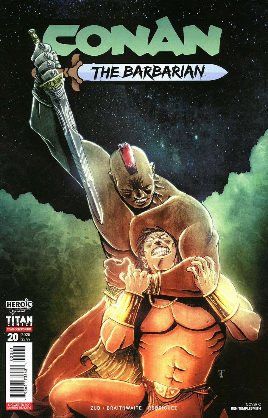 Conan The Barbarian Vol 5 #20 Cover C Variant Ben Templesmith Cover